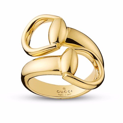 Anneau Gucci Femme Horsebit in Or jaune YBC325812001014-14 - YBC325812001014-14